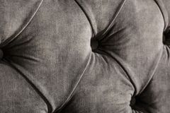 Design Doppelbett PARIS 160x200cm grau Samt Chesterfield Polsterbett