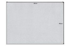 Strapazierfähige Fußmatte CLEAN 60x40cm hellgrau Fußabtreter Modern Design