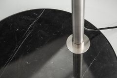 Design Bogenlampe EXTENSO 230cm schwarz Stehlampe mit Marmorfuß