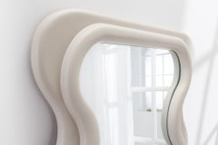 Design Wandspiegel CURVY 160cm greige
