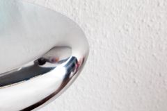 Modernes Design Wandregal TEAR 40cm silber Aluminium