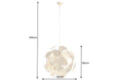 Moderne Design Hängeleuchte INFINITY HOME 65cm gold Pendelleuchte