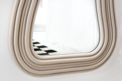 Design Wandspiegel ALICE II 100cm pastell greige