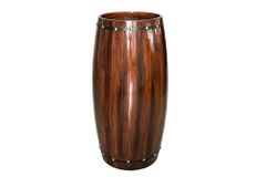 Massives Weinregal BODEGA 97cm coffee braun Pinie Fass-Bartisch für 24 Flaschen