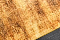 Moderner Teppich SOFT TOUCH 230x160cm senfgelb gold Kurzflor Indoor-Teppich
