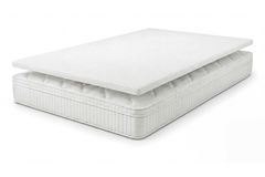 Ergonomische Matratze mit Topper CLOUD FLEX 180x200cm Tonnentaschenfederkern 7-Zonen