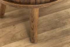 Retro TV-Board VALHALLA WOOD 160cm smoked Eichenholz Schiebetüren Lowboard