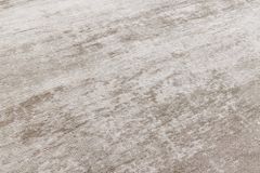 Design Teppich MODERN ART 150cm beige grau Used Look Vintage Baumwolle