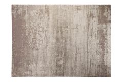 Vintage Baumwoll-Teppich MODERN ART XXL 350x240cm beige-grau verwaschen Used Look