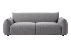 In- und Outdoor Sofa SEAHAWK 205cm anthrazit Aluminium Olefin wetterfest 2-Sitzer Couch