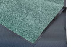 Pflegeleichte Fußmatte CLEAN 60x40cm salbei-grün Fußabtreter waschbar