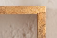 Massives Wandregal 3er Set HEMINGWAY 94cm aus Mangoholz