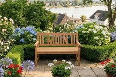 Massive Gartenbank EMPIRE TEAK Moin 120cm natur Teakholz