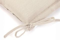 Outdoor Kissen ROG 40x42cm beige Sitzkissen Polster-Auflage für Gartenstuhl