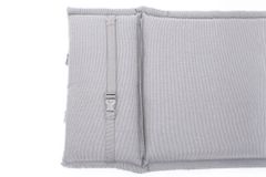 Outdoor Kissen ROG 45x186cm taupe Sitzkissen Polster-Auflage für Deckchair