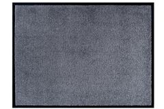 Strapazierfähige Fußmatte CLEAN 60x40cm grau Fußabtreter Modern Design