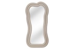 Design Wandspiegel ALICE II 100cm pastell greige