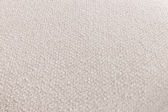 4-Sitzer Sofa SIXTH SENSE 245cm beige Bouclé-Strickstoff mit Nosagfederung und Daunenfedern