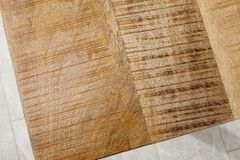 Massiver Esstisch IRON CRAFT 160cm natur Mangoholz Eisen Kufengestell Industrial Design