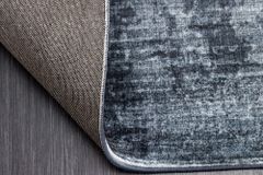 Moderner Teppich SOFT TOUCH 230x160cm grau Kurzflor Indoor-Teppich