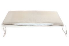 Outdoor Kissen ROG 45x110cm beige Sitzkissen Polster-Auflage für 2-Sitzer Bank