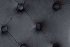 Chesterfield Stuhl CASTLE schwarz Samt Massivholz Ziernieten mit Komfortgriff