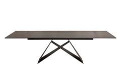 Ausziehbarer Esstisch PROMETHEUS 180-220-260cm Lava Keramik made in Italy