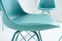 Retro Stuhl SCANDINAVIA MEISTERSTÜCK türkis