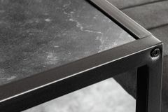 Moderner Bartisch SLIM LINE 120cm graphit Metall Tresen Stehtisch