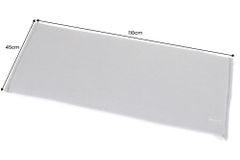 Outdoor Kissen ROG 45x110cm beige Sitzkissen Polster-Auflage für 2-Sitzer Bank