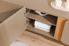 TV-Lowboard COSMO 180cm greige Eiche Soft Close Stauraum