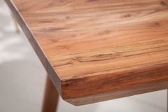 Massiver Esstisch MYSTIC LIVING 160cm Akazie natur Massivholz