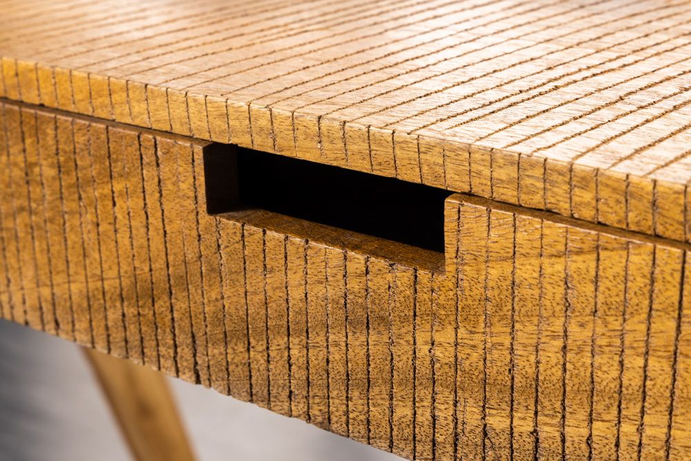 Massiver Sekretär MONSOON 120cm Mangoholz Schreibtisch