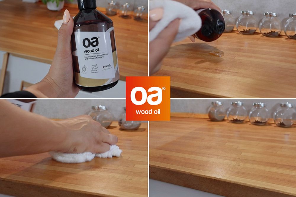 Pflegemittel OA WOOD OIL 250ml Imprägnierung für Holzmöbel wasserabweisend Holzöl