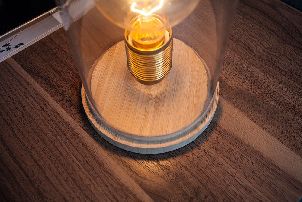 Industrial Tischlampe EDISON 22cm Glühbirne Tischleuchte