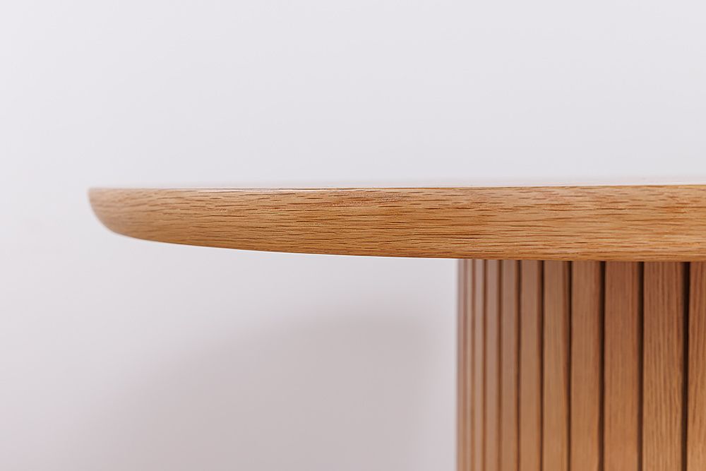 Ausziehbarer Esstisch VALHALLA WOOD 220-280cm natur Eichenholz