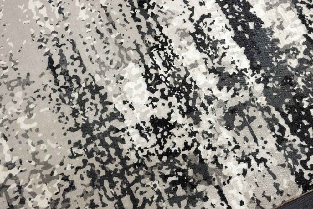 Design XXL Teppich MODERN ART 350x240cm beige braun Kurzflor Indoor-Teppich