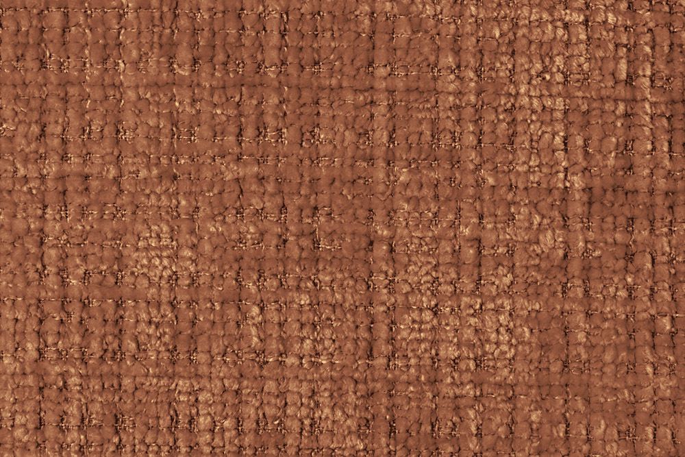 Drehbarer Stuhl BIG GEORGE rost braun Chenille Cremona natur Buchenholz mit Armlehnen