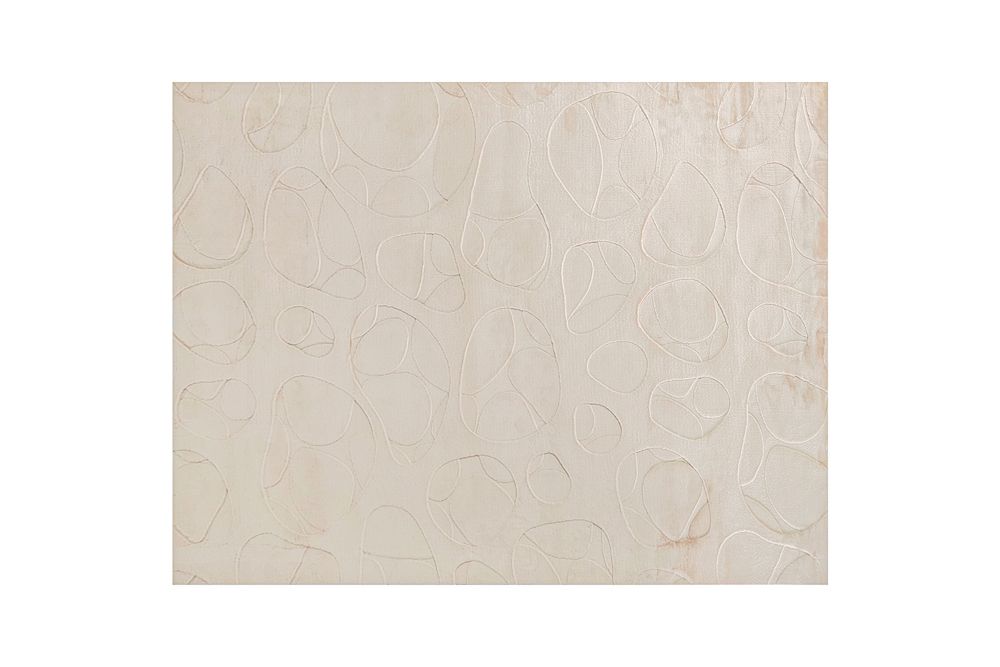 3D Hochflor Teppich LUNA 300x230cm beige Hoch-Tief-Effekt Indoor-Teppich