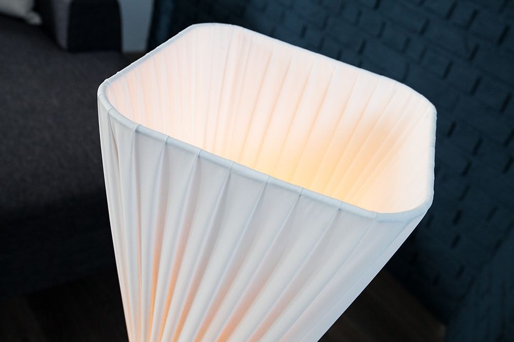 Moderne Design Stehlampe PARIS X 120cm weiß Stehleuchte