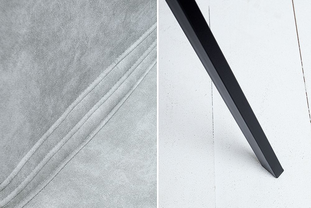 Retro Stuhl AMSTERDAM CHAIR stone grau Designklassiker
