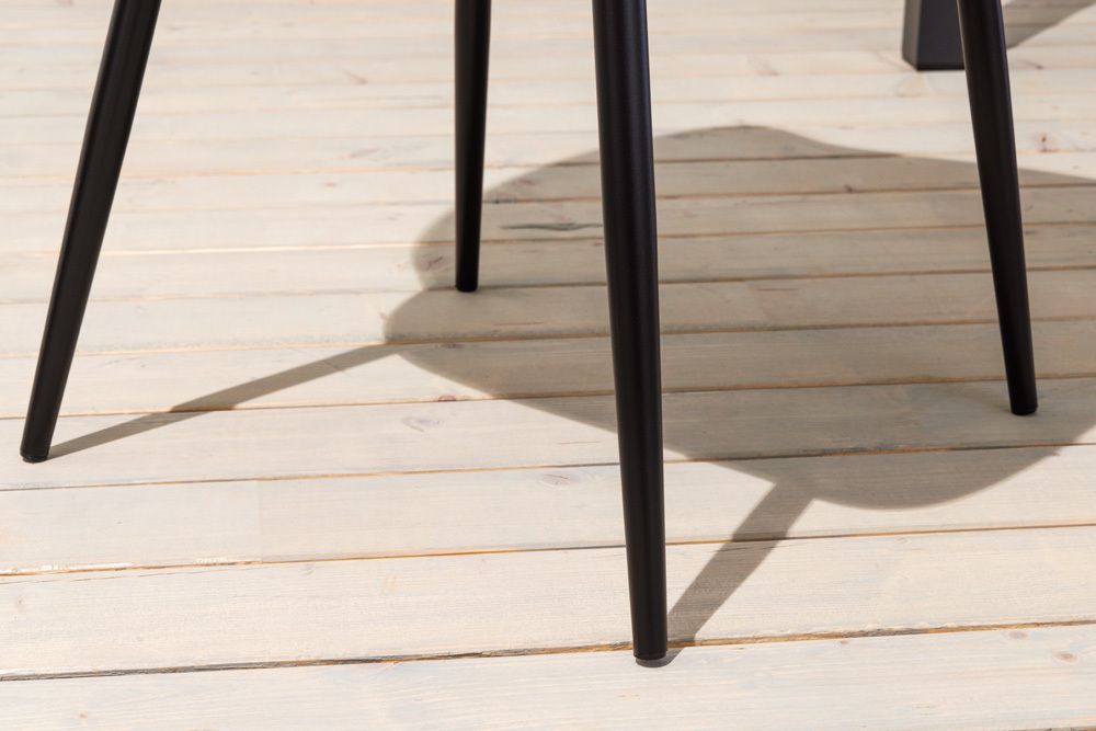 Nachhaltiger Design Stuhl UPCYCLING ME braun 70% Kaffeefaser Indoor Outdoor