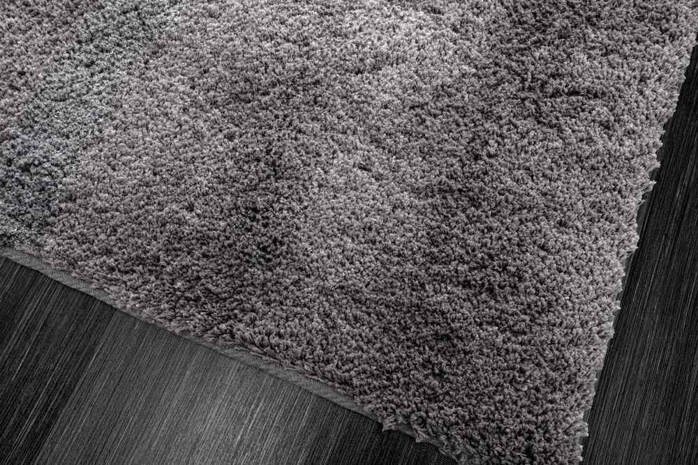 Design XXL Teppich CLOUD 9 350x240cm anthrazit Hochflor Indoor-Teppich