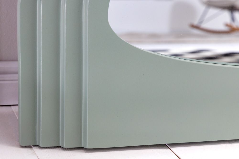 Design Wandspiegel WAVE 160cm salbeigrün