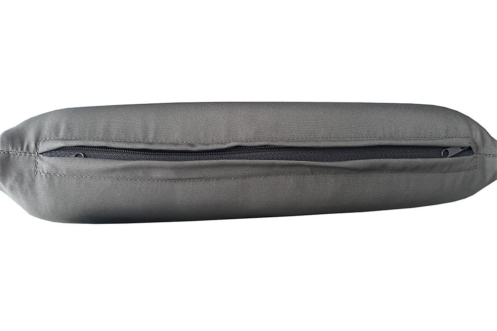 Outdoor Sitzkissen COMFORT LINE 50x122cm anthrazit für Hochlehner-Stuhl Polsterauflage
