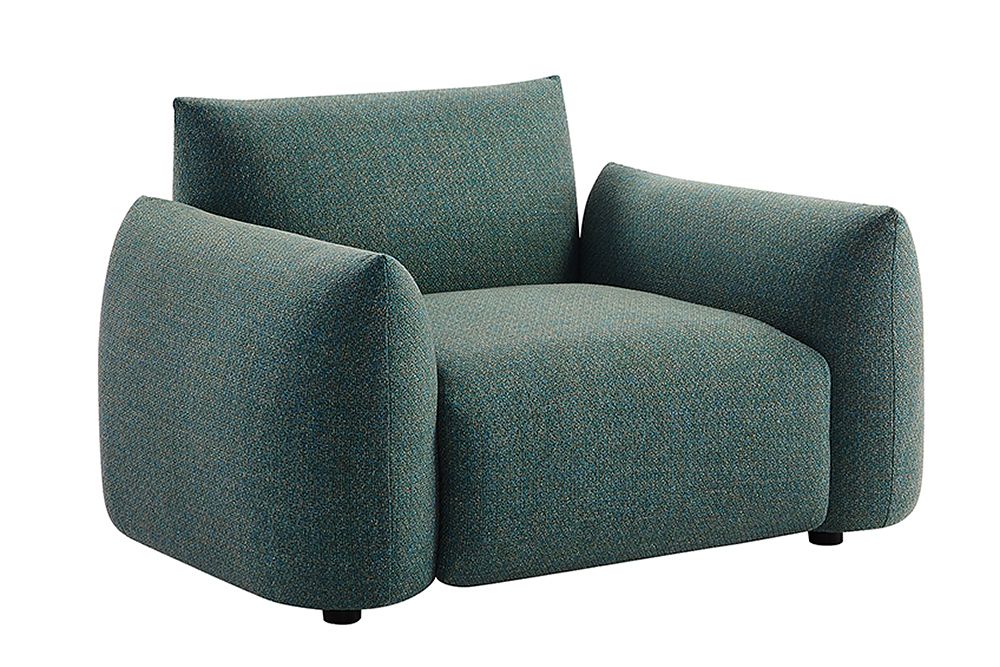 In- und Outdoor Gartensessel SEAHAWK türkis Aluminium Olefin 1-Sitzer Sofa wetterfest