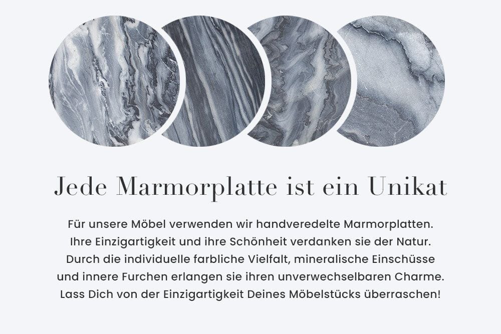 Design Tischlampe ABSTRACT LEAF schwarz Metall Marmorfuß handmade