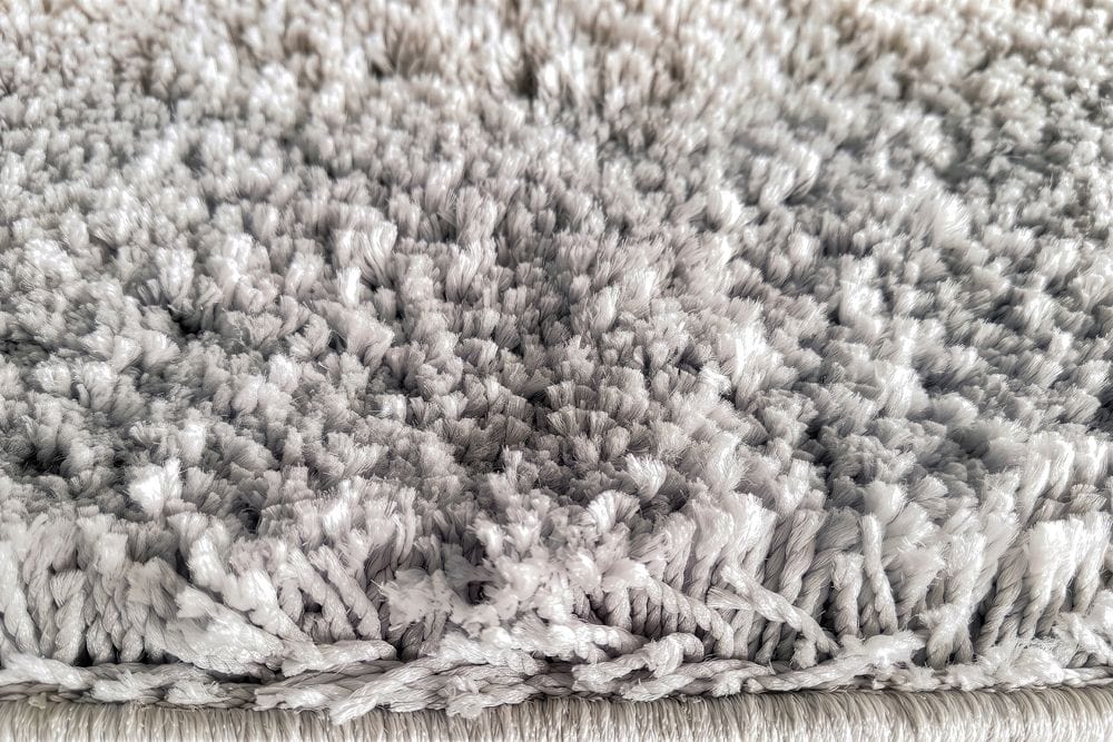 Design Teppich ORGANIC 230x160cm creme Hochflor Indoor-Teppich organische Form