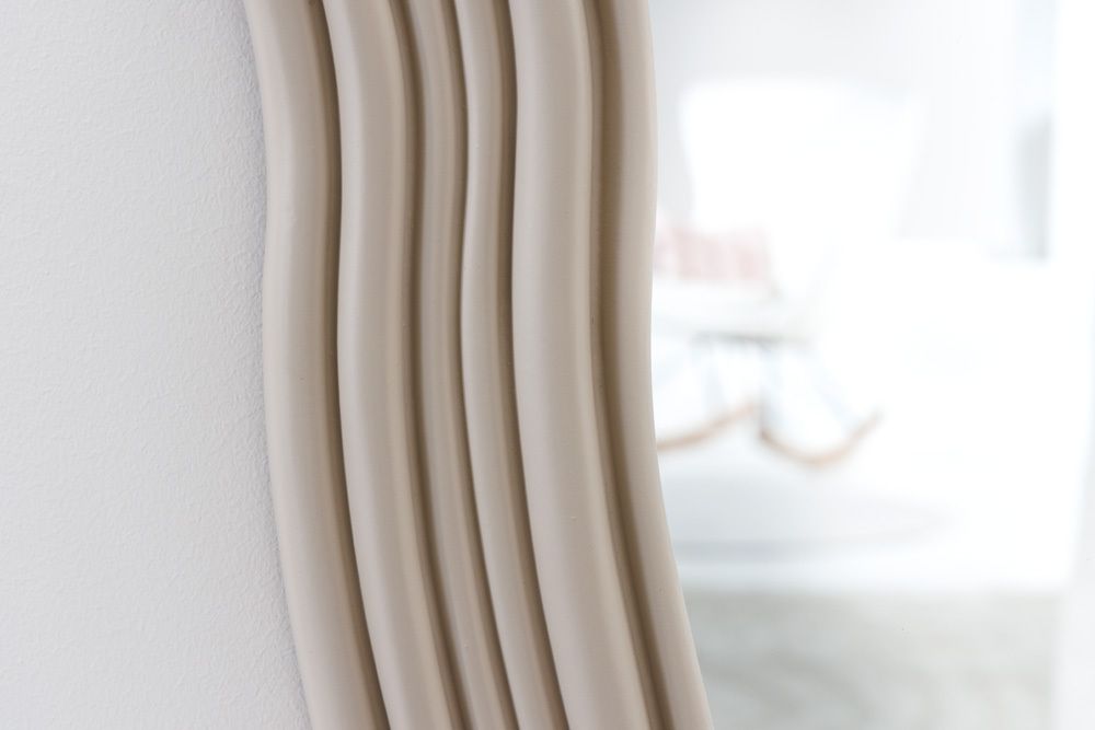 Design Wandspiegel ALICE II 100cm pastell greige