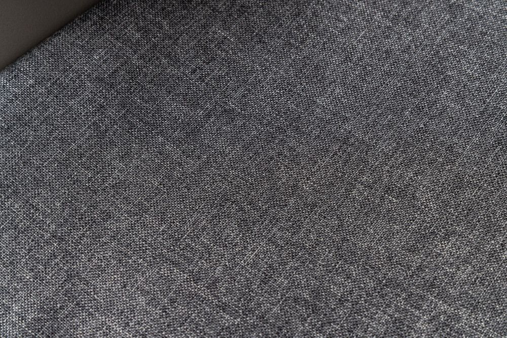 Moderner Stuhl DESIGNO grau Kunststoff Gartenstuhl mit Armlehnen Indoor Outdoor